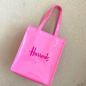 Pink harrods bag
